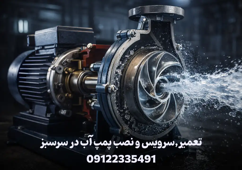 تعمیر پمپ آب در سرسبز (نصب و سرویس)