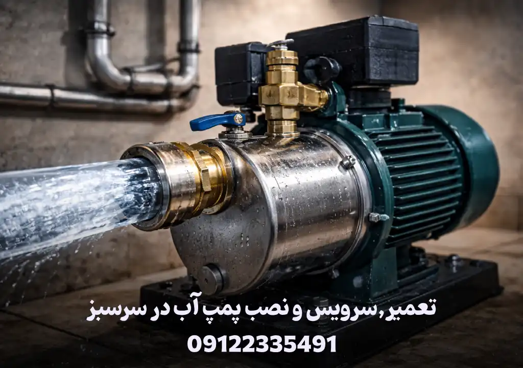سرویس پمپ آب در سرسبز