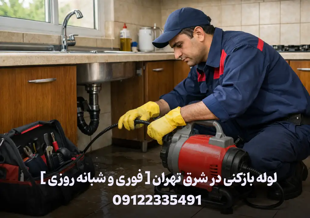بهترین لوله بازکنی در شرق تهران